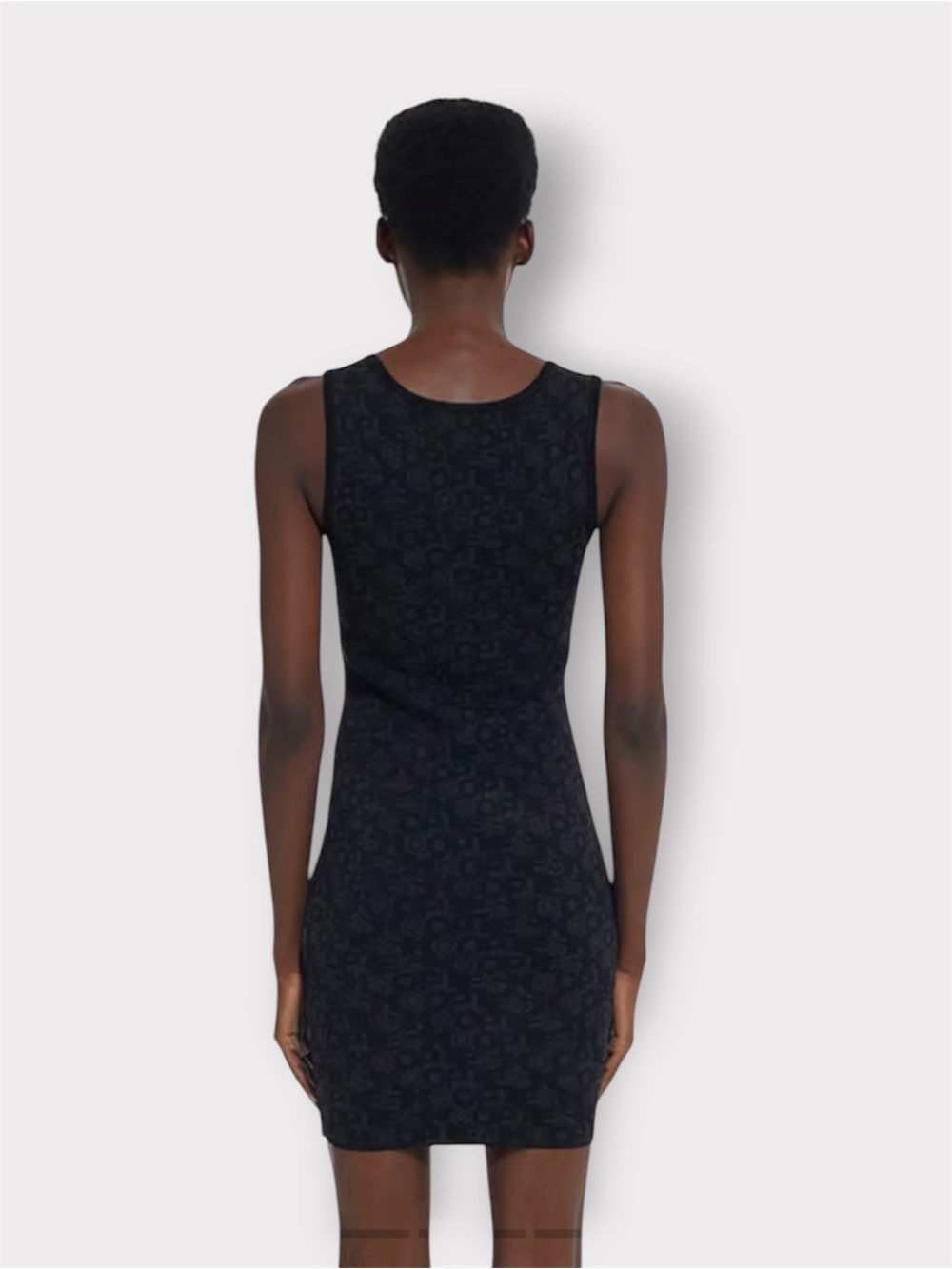 THE KOOPLES French Luxury “Robe Jacquard Logo All Over” Bodycon Dress NWT - Picture 3 of 16